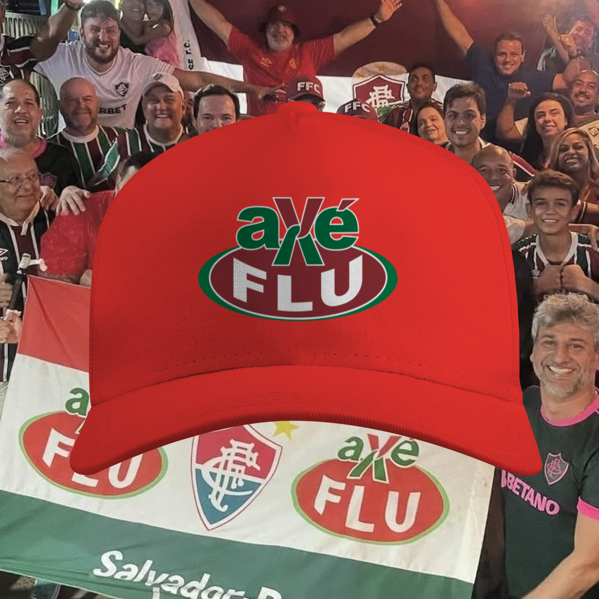 Nome do produto: BONÉ AXÉFLU CLASSICO