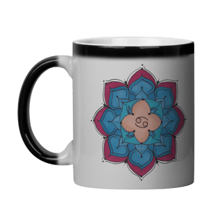 Nome do produto Caneca Mágica Mandala Signo de Câncer - 