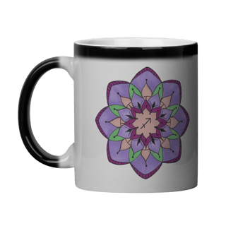 Caneca Mágica Mandala Signo de Sagitário - 