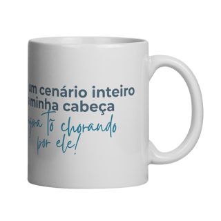 Nome do produto Caneca Mandala Signo de Peixes - 