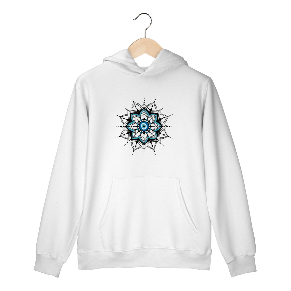 Nome do produto: Moletom Canguru Olho Grego – \