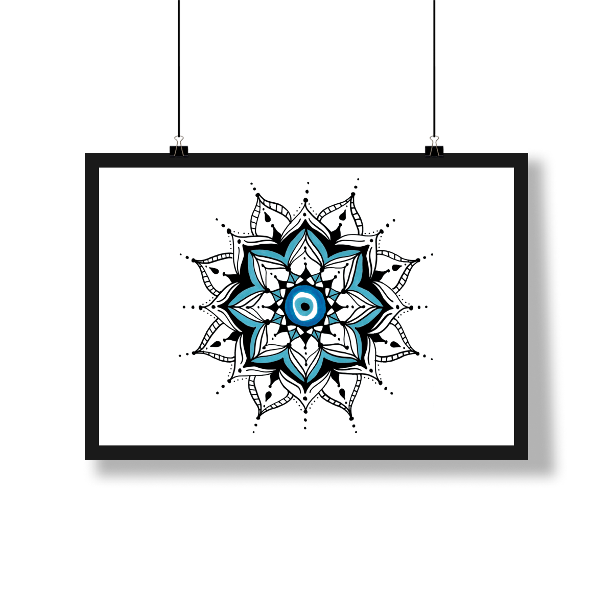 Nome do produto: Pôster Paisagem Olho Grego – \