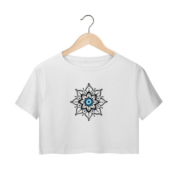 Camiseta Cropped Olho Grego – 