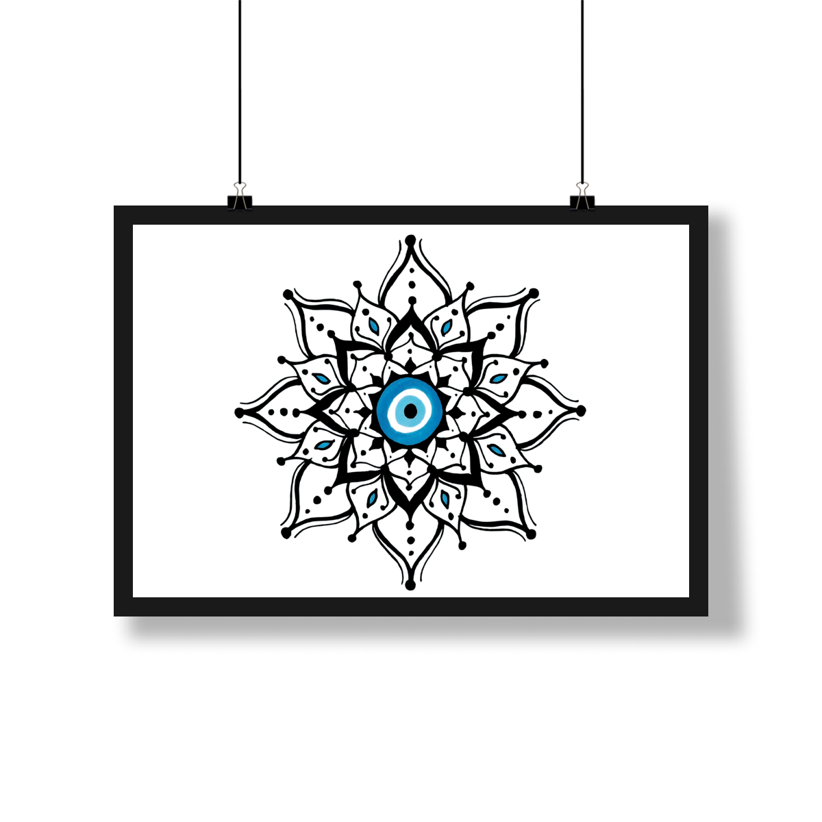 Nome do produto: Pôster Paisagem Olho Grego – \