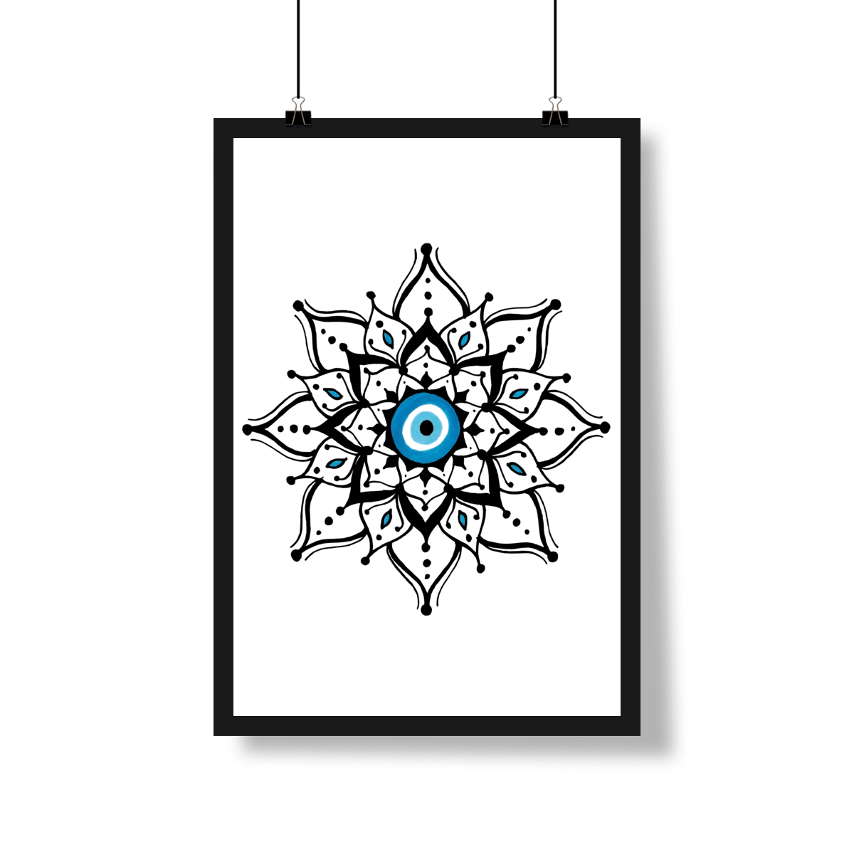 Nome do produto: Poster Retrato Olho Grego – \