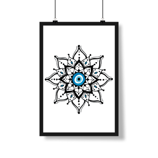 Poster Retrato Olho Grego – 