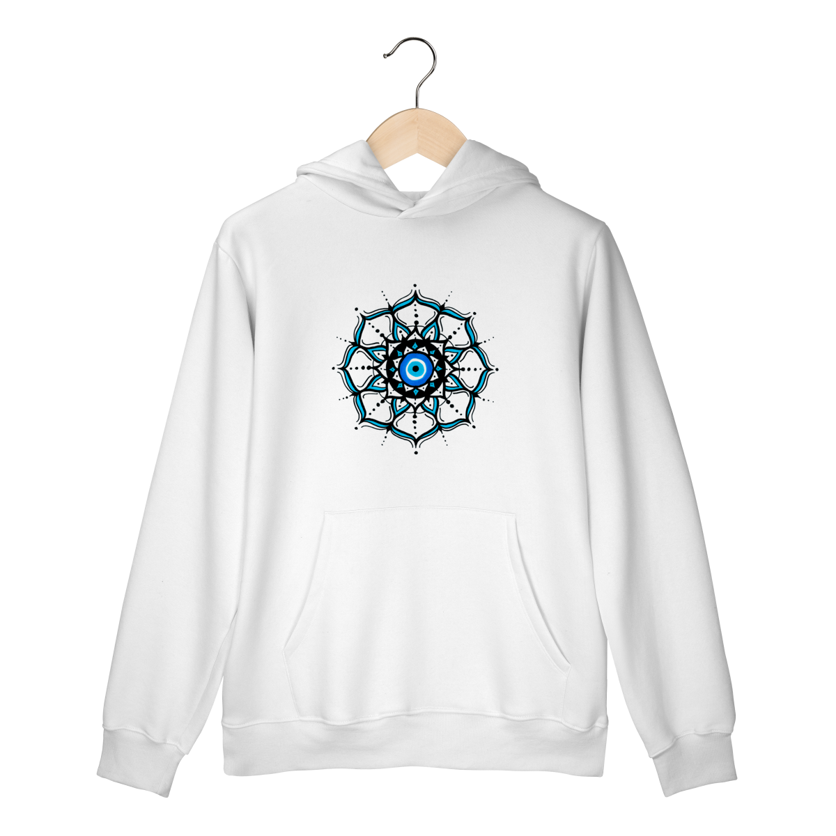 Nome do produto: Moletom Canguru Olho Grego – \