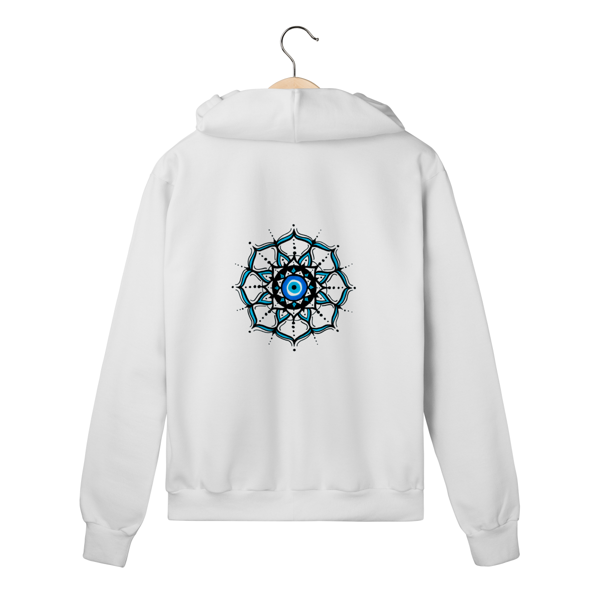 Nome do produto: Moletom Com Zíper Olho Grego – \