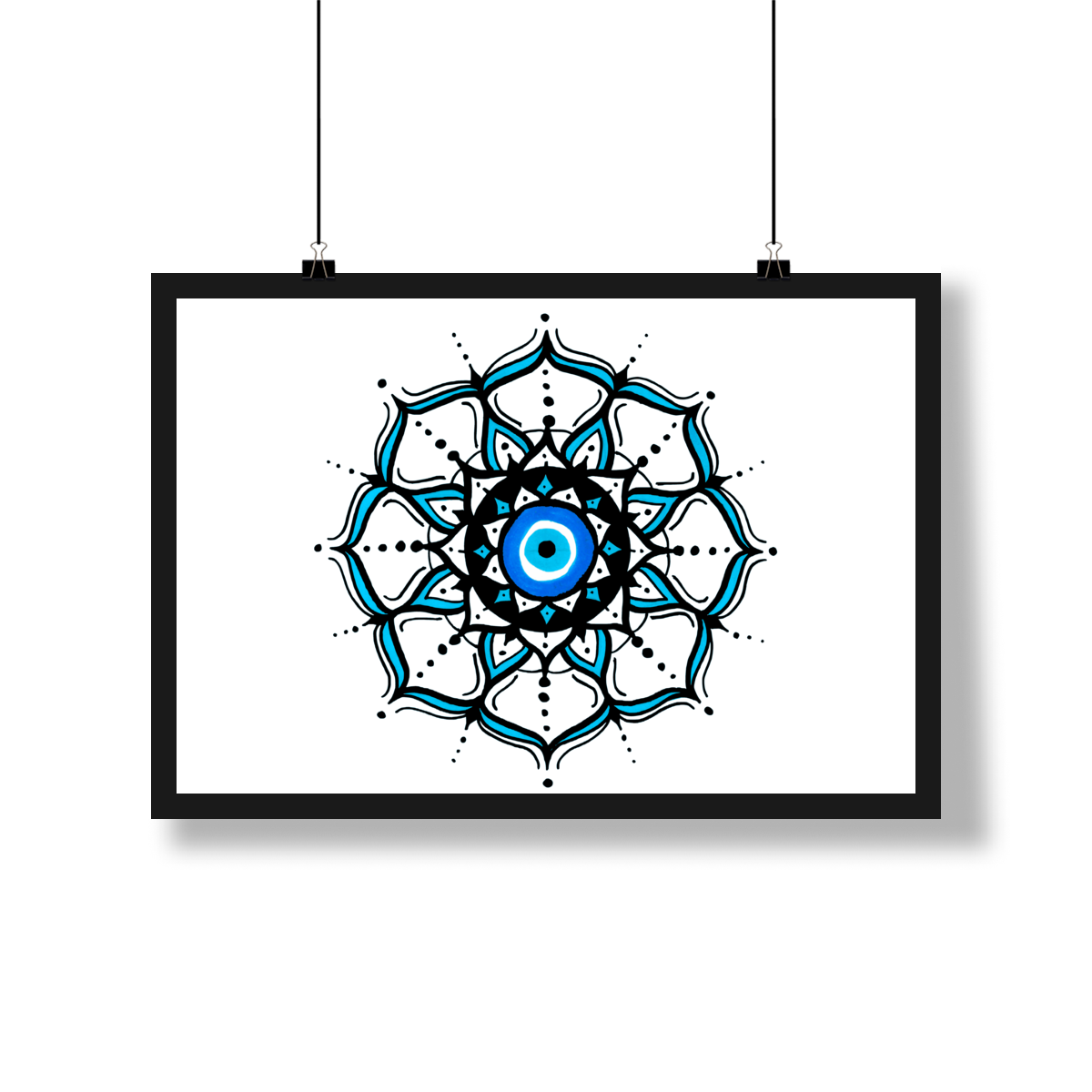 Nome do produto: Pôster Paisagem Olho Grego – \