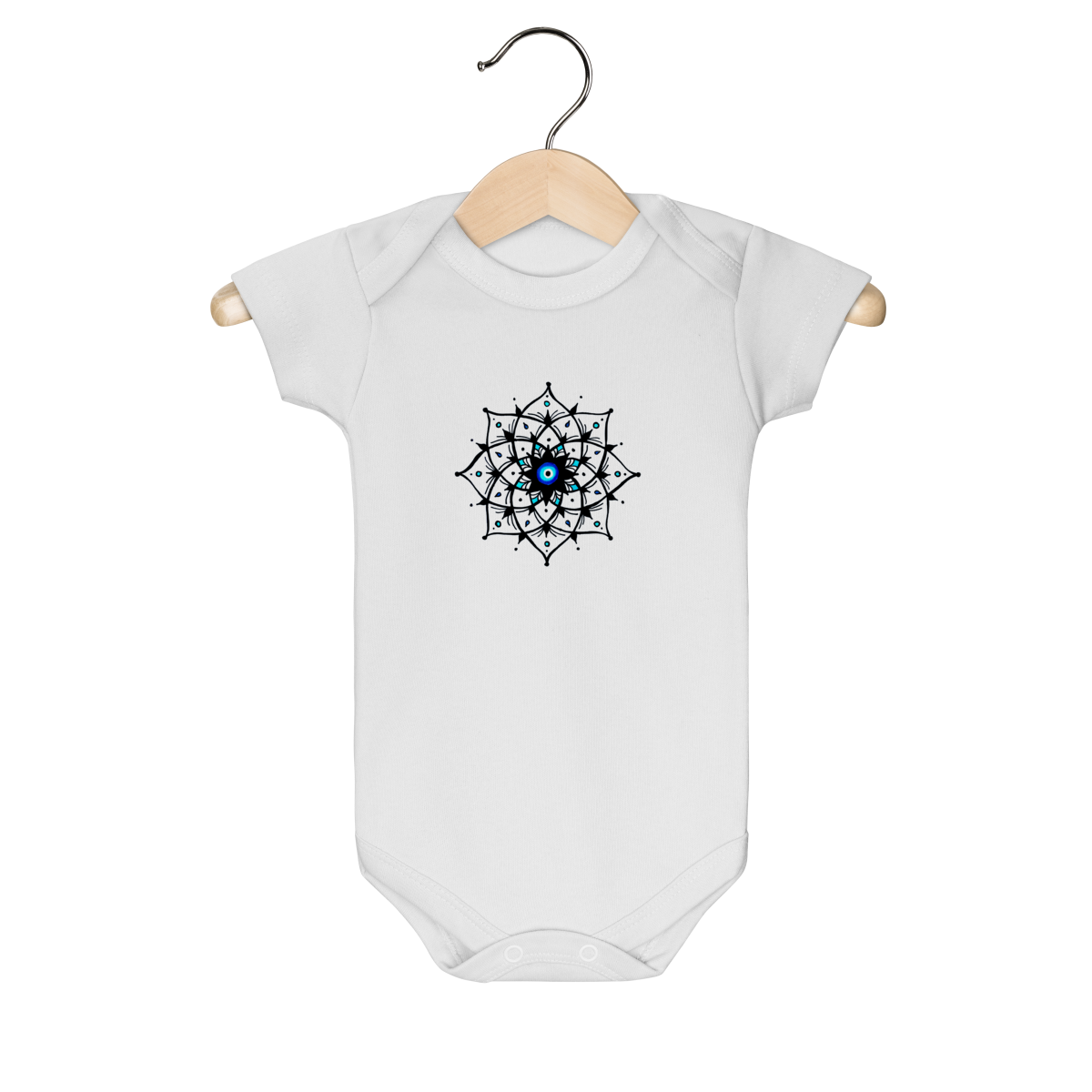 Nome do produto: Body Infantil Olho Grego – \