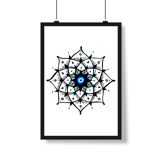 Pôster Retrato Olho Grego – 