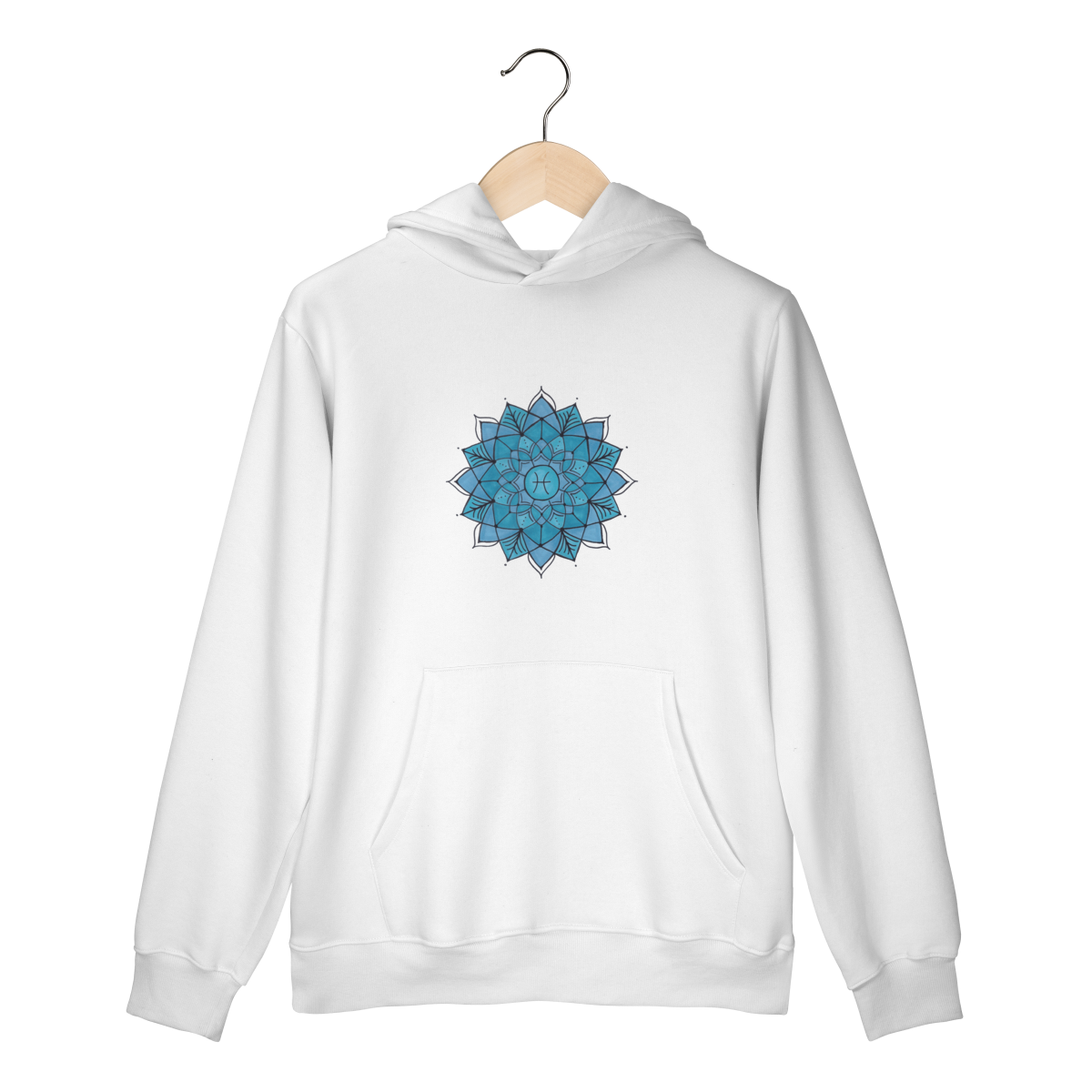 Nome do produto: Moletom Canguru Peixes