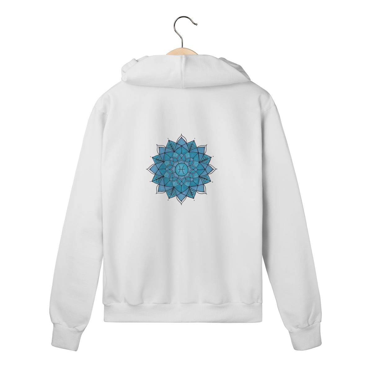 Nome do produto: Moletom Com Zíper Peixes