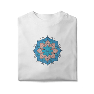 Nome do produto Camiseta Oversized Aquário