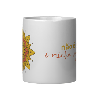 Nome do produto Caneca Mandala Leão - 