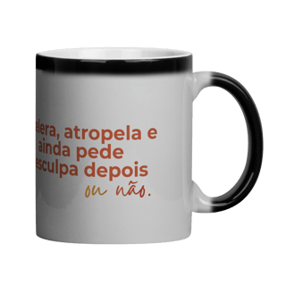 Nome do produto Caneca Mágica Mandala Signo de Áries - 
