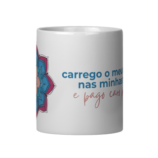 Nome do produto Caneca Mandala Signo de Câncer - 