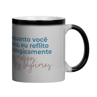 Nome do produto Caneca Mágica Mandala Signo de Aquário - 