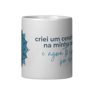 Nome do produto Caneca Mandala Signo de Peixes - 