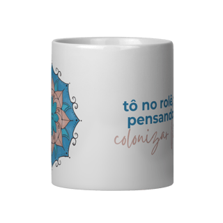 Nome do produto Caneca Mandala Signo de Aquário - 