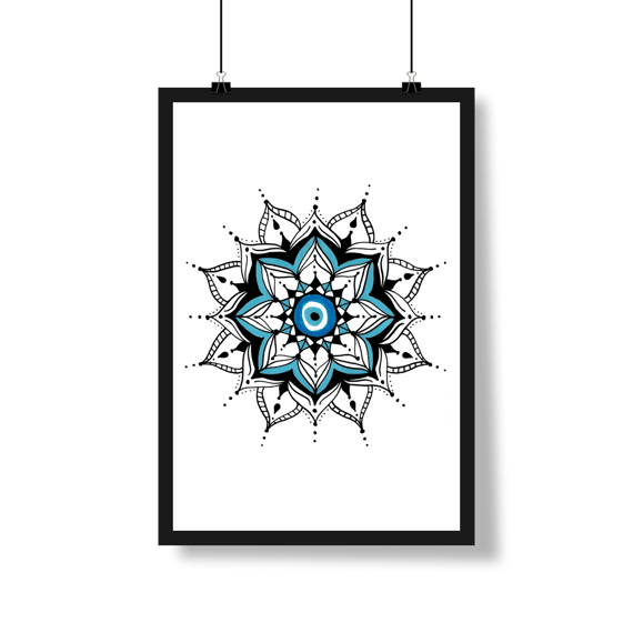 Pôster Retrato Olho Grego – 