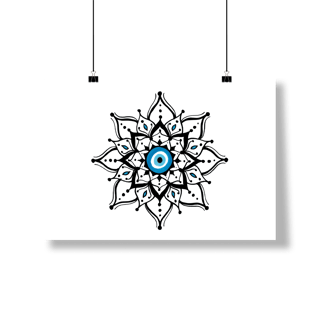 Nome do produto Pôster Paisagem Olho Grego – 