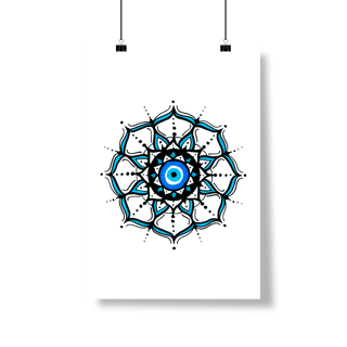 Nome do produto Pôster Retrato Olho Grego – 