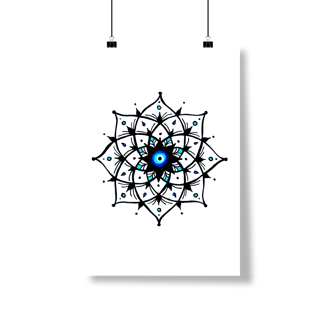 Nome do produto Pôster Retrato Olho Grego – 