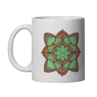 Nome do produto Caneca Mandala Signo de Touro - 