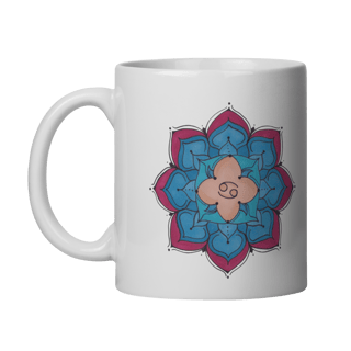 Caneca Mandala Signo de Câncer - 
