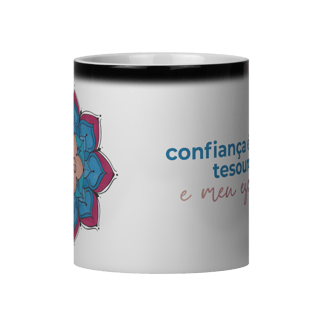 Nome do produto Caneca Mágica Mandala Signo de Câncer - 
