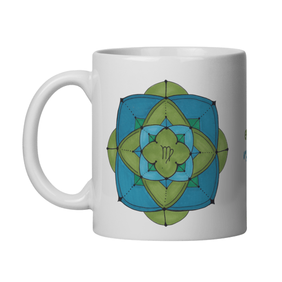Caneca Mandala Signo de Virgem - 