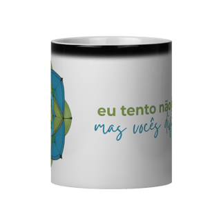 Nome do produto Caneca Mágica Mandala Signo de Virgem - 