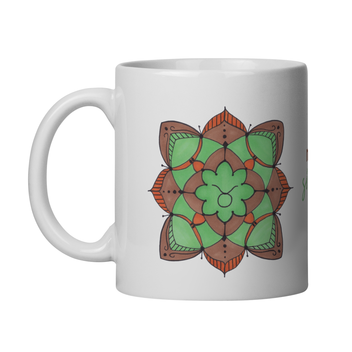 Nome do produto: Caneca Mandala Signo de Touro - \