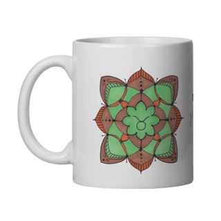 Nome do produto Caneca Mandala Signo de Touro - 