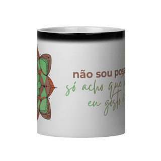 Nome do produto Caneca Mágica Mandala Signo de Touro - 
