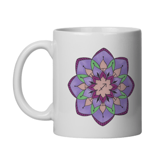 Nome do produto Caneca Mandala Signo de Sagitário - 