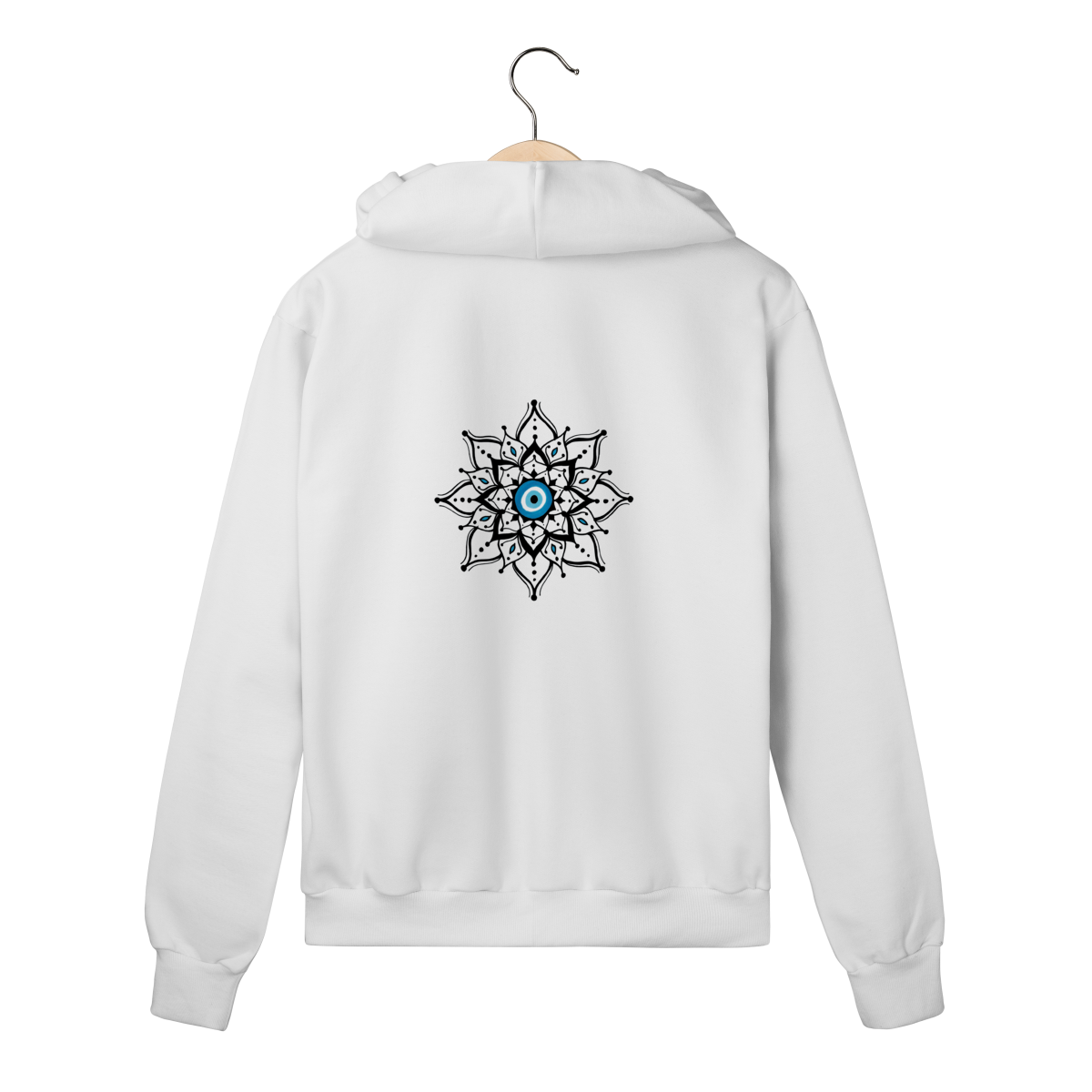 Nome do produto: Moletom Com Zíper Olho Grego – \