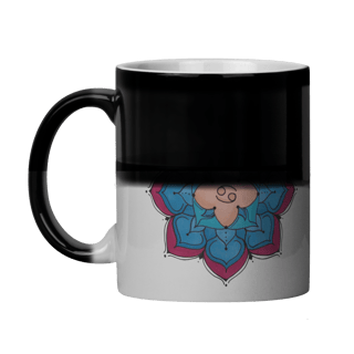 Nome do produto Caneca Mágica Mandala Signo de Câncer - 