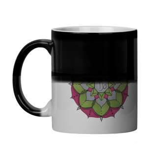 Nome do produto Caneca Mágica Mandala Signo de Capricórnio - 