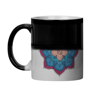 Nome do produto Caneca Mágica Mandala Signo de Câncer - 