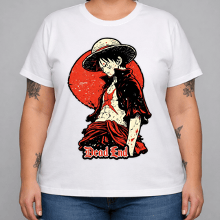 Nome do produto T-SHIRT PLUS SIZE FRONT LUFFY