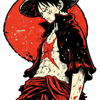 Nome do produto T-SHIRT PRIME BACK LUFFY