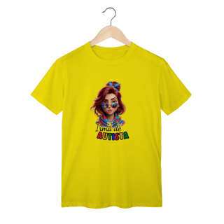 Nome do produto T-Shirt Classic: IRMÃ DE AUTISTA (Orgulho e Conexão)