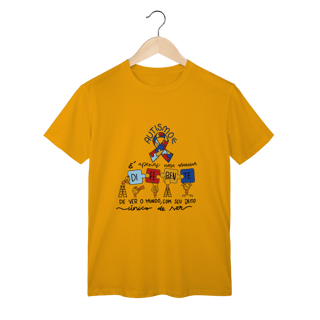 Nome do produto T-shirt Classic: CONSCIENTIZAÇÃO TEA (Seu Jeito Único de Ser)