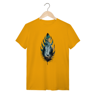 Nome do produto T-Shirt Quality: Pena da Natureza (Leve como uma Pluma, Confortável como um Abraço de Urso!)