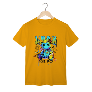 Nome do produto T-Shirt Classic: Urso Cool Boy (Conforto Tão Clássico Que É Subversivo!)