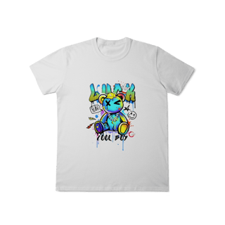 Nome do produto T-Shirt Classic: Urso Cool Boy (Conforto Tão Clássico Que É Subversivo!)