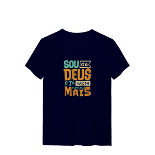 Nome do produto T-shirt Quality SOU DE DEUS