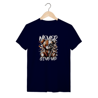 Nome do produto T-Shirt Quality: Urso Guerreiro (Por Fora Fofo, Por Dentro Algodão Imbatível!)